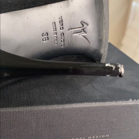 Giuseppe Zanotti HENRY 110 LOP CAMOSCIO Booty sz36 - Picture 6 of 8